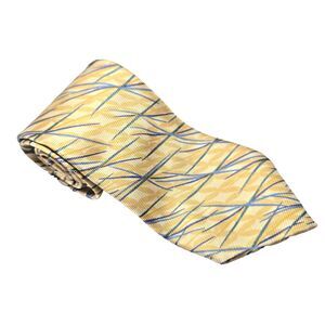 VERSACE Tie - 100% Silk Gianni Versace Tie Made in Italy Gold, Blue &‎ Green